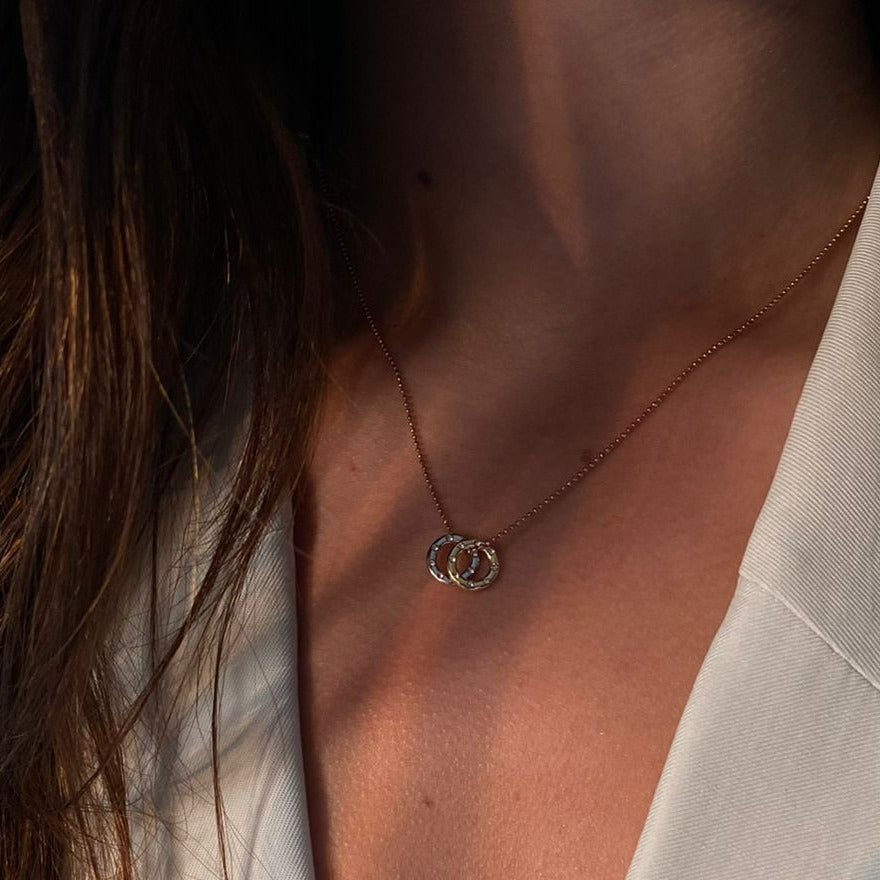 CLEAR & GOLD CHARM - DIJES - Malandra Jewelry - ICD291.D.T