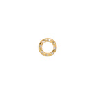 CLEAR & GOLD CHARM - DIJES - Malandra Jewelry - ICD291.D.T