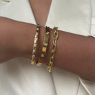 CLIP GOLDEN LINK BRACELET - PULSERAS - Malandra Jewelry - TP1438