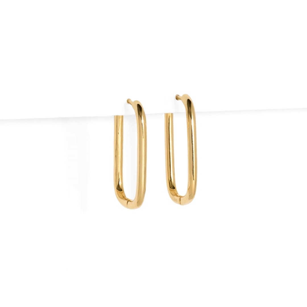 CLIP HUGGIES MEDIUM - ARETES - Malandra Jewelry - AA1255