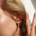 CLIP HUGGIES MEDIUM - ARETES - Malandra Jewelry - AA1255