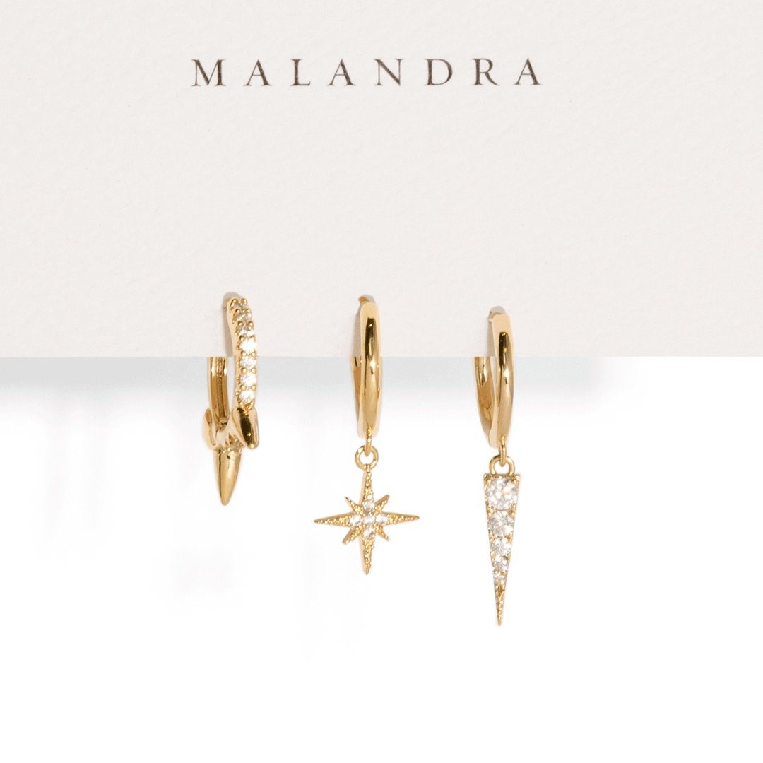 DREAM HUGGIES SET - ARETES - Malandra Jewelry - AA1051