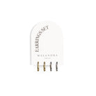 ESSENTIAL DUO MIX HUGGIES SET - ARETES - Malandra Jewelry - TA1206