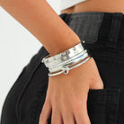 ESSENTIAL SILVER BRACELET - BRAZALETES - Malandra Jewelry - EP6036.P