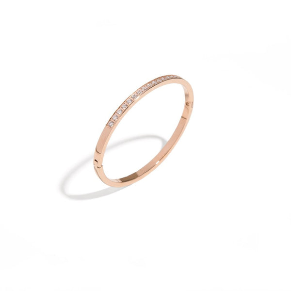 ESSENTIAL SPARK ROSE GOLD BRACELET Malandra Jewelry