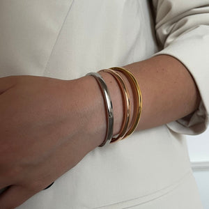 EVERYDAY CLASSIC SILVER BRACELET - BRAZALETES - Malandra Jewelry - EP6487.P