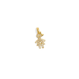 GIRL CHARM - DIJES - Malandra Jewelry - ICD354