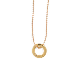 GOLD PLAIN CHARM - DIJES - Malandra Jewelry - ICD288.D