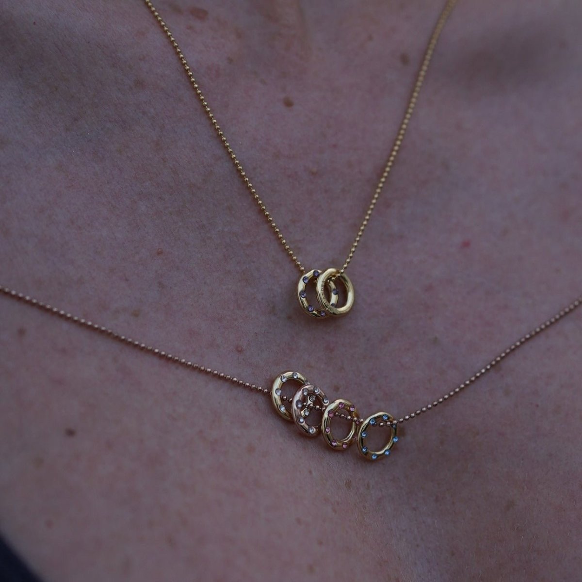 GOLD PLAIN CHARM - DIJES - Malandra Jewelry - ICD288.D