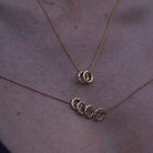 GOLD PLAIN CHARM - DIJES - Malandra Jewelry - ICD288.D