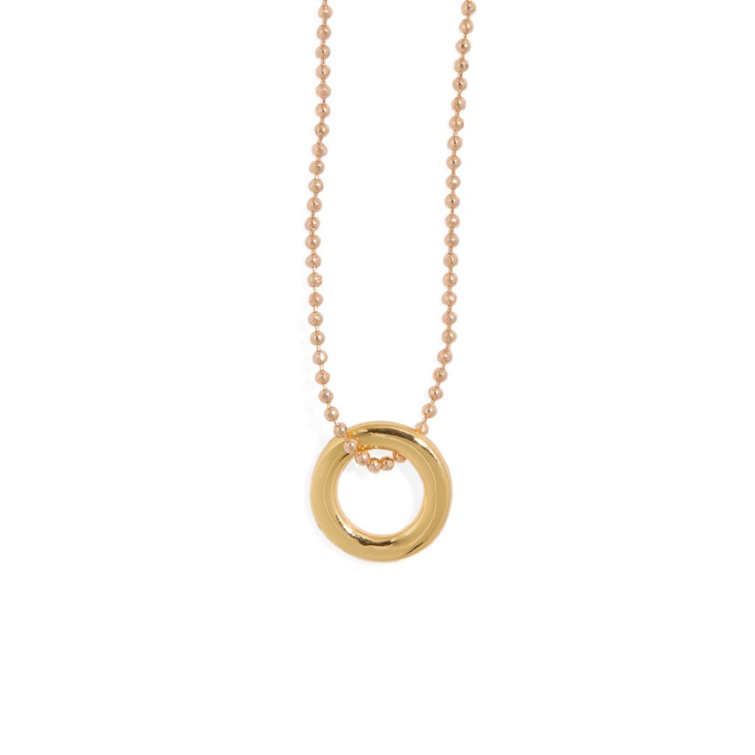 GOLD PLAIN CHARM - DIJES - Malandra Jewelry - VCD83.D