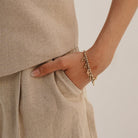 GOLDEN DOTS CUSTOM BRACELET - PULSERAS PERSONALIZADAS - Malandra Jewelry - TP1152.1