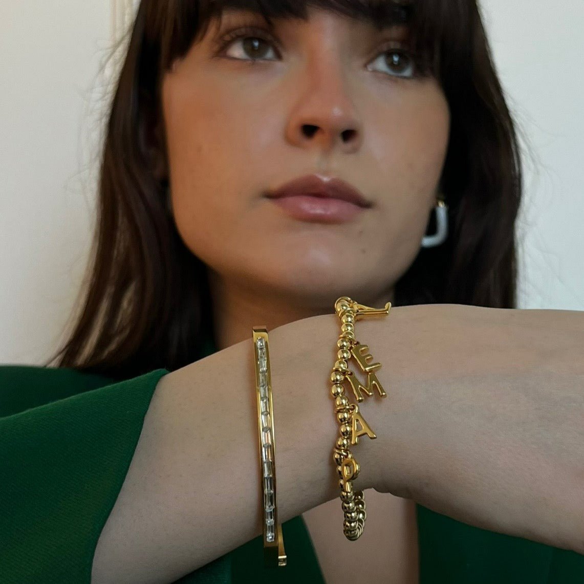 GOLDEN DOTS CUSTOM BRACELET - PULSERAS PERSONALIZADAS - Malandra Jewelry - TP1152.1