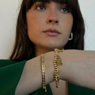 GOLDEN DOTS CUSTOM BRACELET - PULSERAS PERSONALIZADAS - Malandra Jewelry - TP1152.1