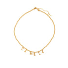 GOLDEN DOTS CUSTOM NECKLACE - COLLARES PERSONALIZADOS - Malandra Jewelry - TC1151.1