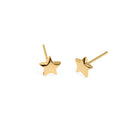 GOLDEN MINI STAR STUDS - ARETES - Malandra Jewelry - VCA129