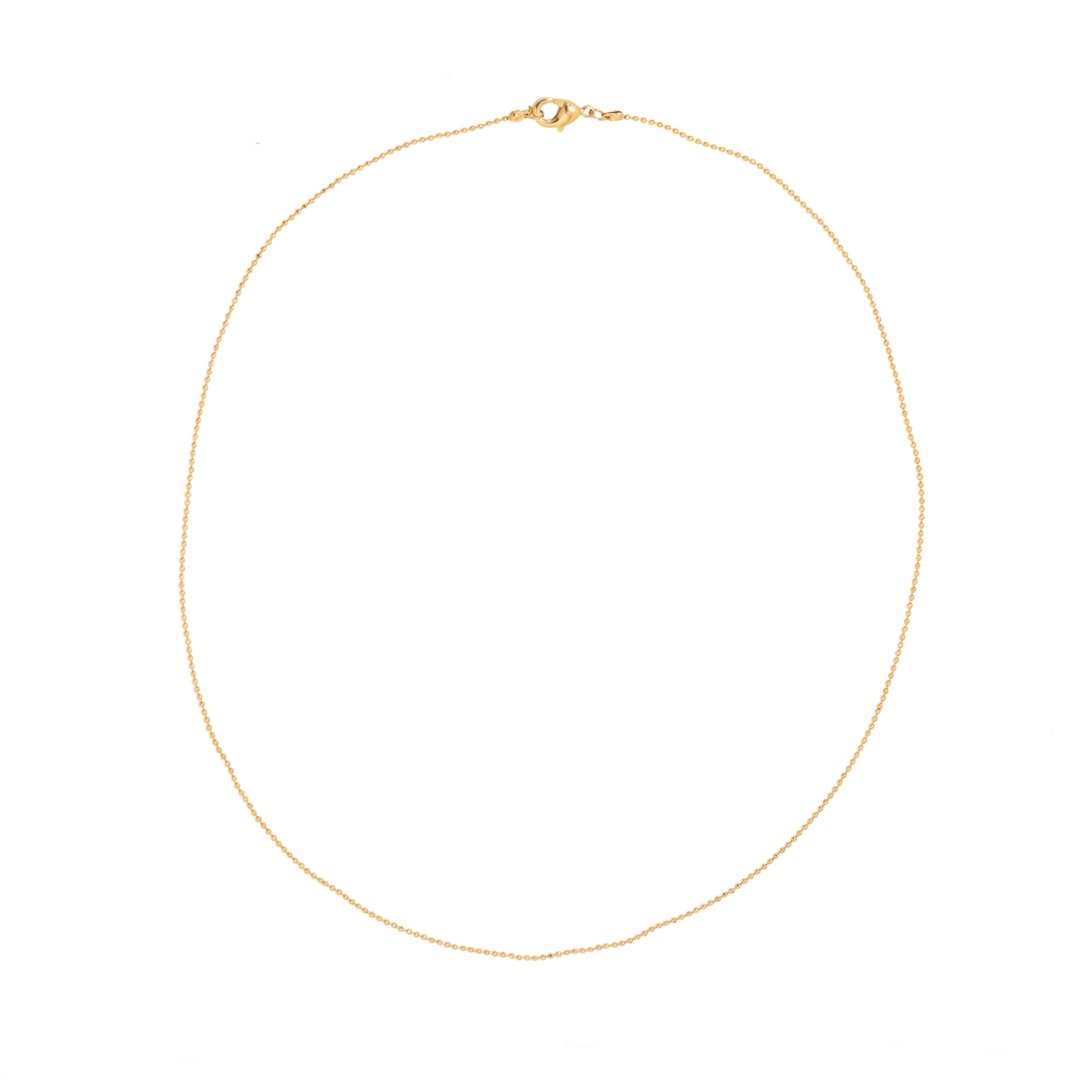GOLDEN NECKLACE 45 cm - BP - Malandra Jewelry - VCC107.D