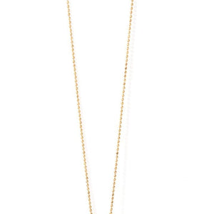 GOLDEN NECKLACE 45 cm - BP - Malandra Jewelry - VCC107.D
