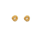 GOLDEN ORACLE STUDS - ARETES - Malandra Jewelry - VCA2