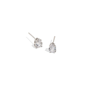 GOUT SILVER STUDS - ARETES - Malandra Jewelry - EZAA4-EP2546A