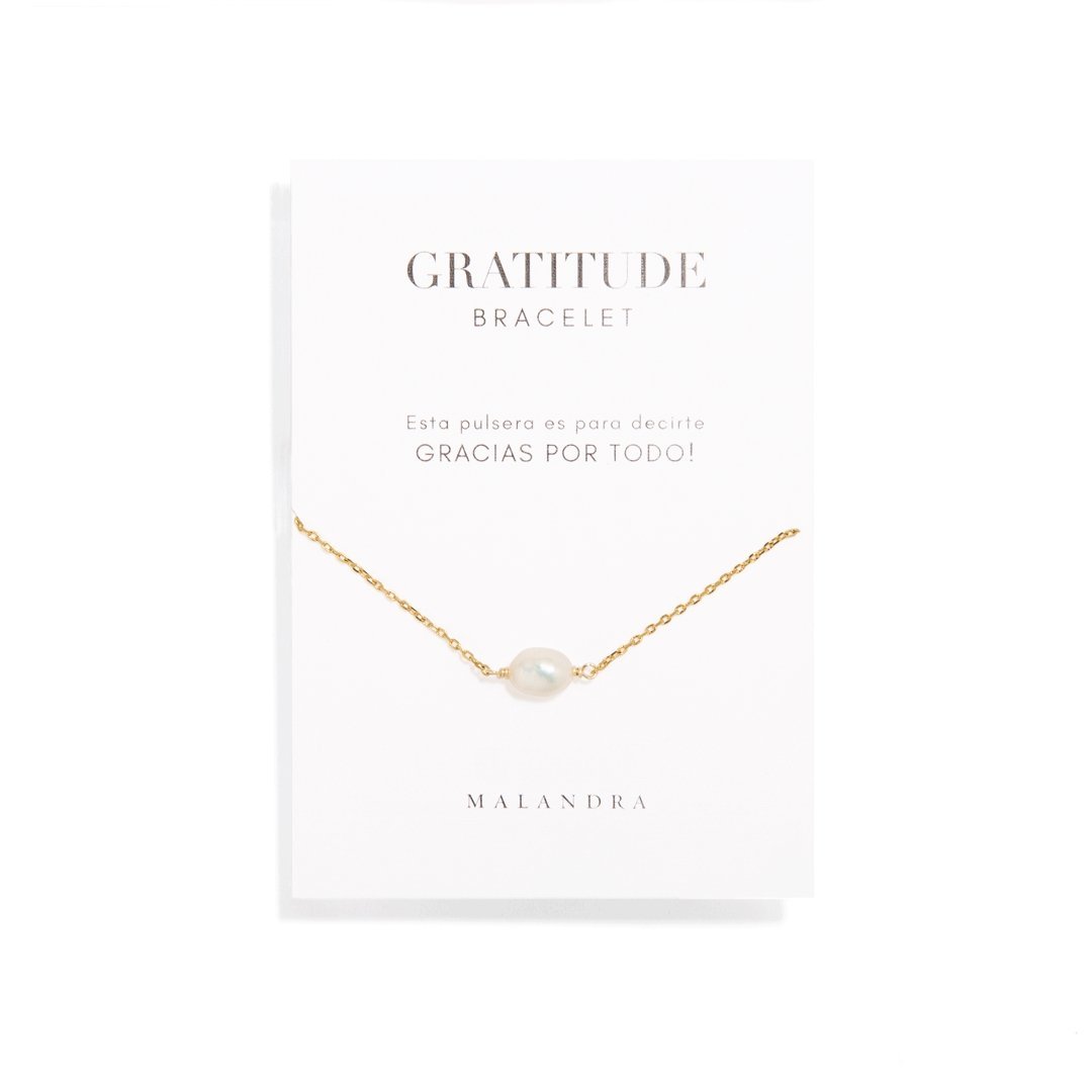 GRATITUDE BRACELET - BRAZALETES - Malandra Jewelry - TP795