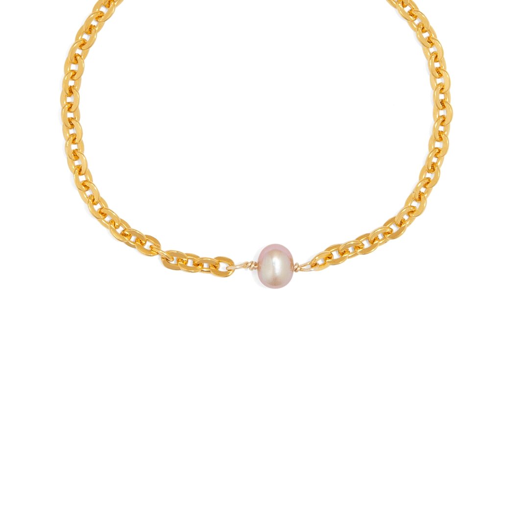 GRATITUDE ROSE PEARL BRACELET - BRAZALETES - Malandra Jewelry - TP952