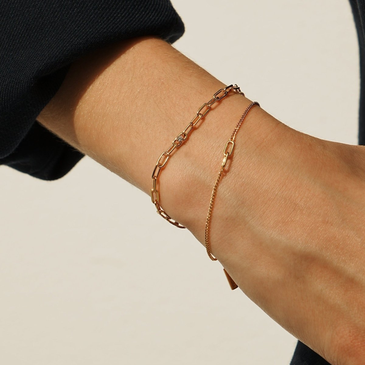 INFINITY LINKS BRACELET - BRAZALETES - Malandra Jewelry - ICP414