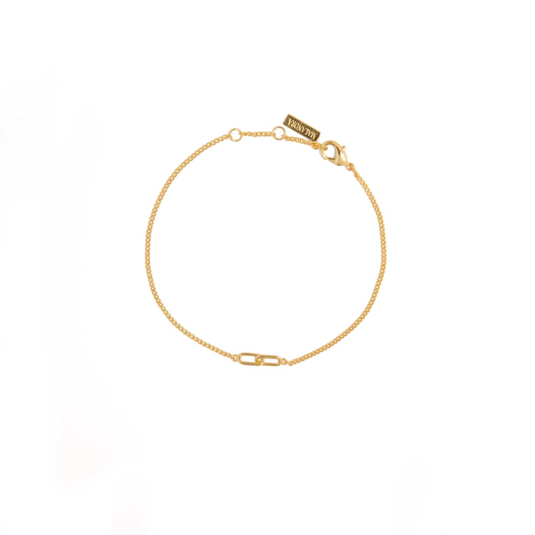 INFINITY LINKS BRACELET - BRAZALETES - Malandra Jewelry - ICP414