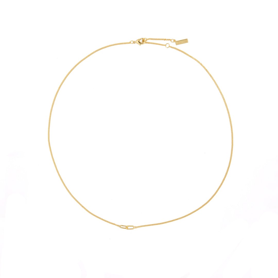 INFINITY LINKS NECKLACE - COLLARES - Malandra Jewelry - ICC411