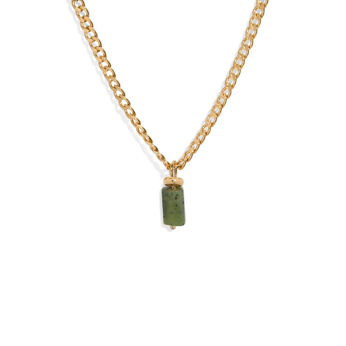JADE AURA NECKLACE - COLLARES - Malandra Jewelry - TC1179