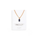 LAPISLAZULI AURA NECKLACE - COLLARES - Malandra Jewelry - TC1181