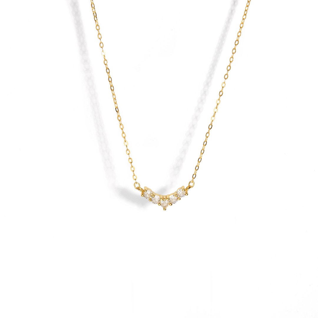 LE CINQ SPARK NECKLACE - COLLARES - Malandra Jewelry - EAWC20-AAE029-3