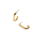 LONG SPARK HOOPS - ARETES - Malandra Jewelry - VCA196 - 3140
