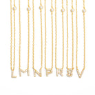 MILANO LETTER NECKLACE - COLLARES - Malandra Jewelry - EAWC24.A-AAE029-3