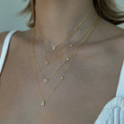 MILANO LETTER NECKLACE - COLLARES - Malandra Jewelry - EAWC24.A-AAE029-3