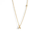 MILANO LETTER NECKLACE - COLLARES - Malandra Jewelry - EAWC24.A