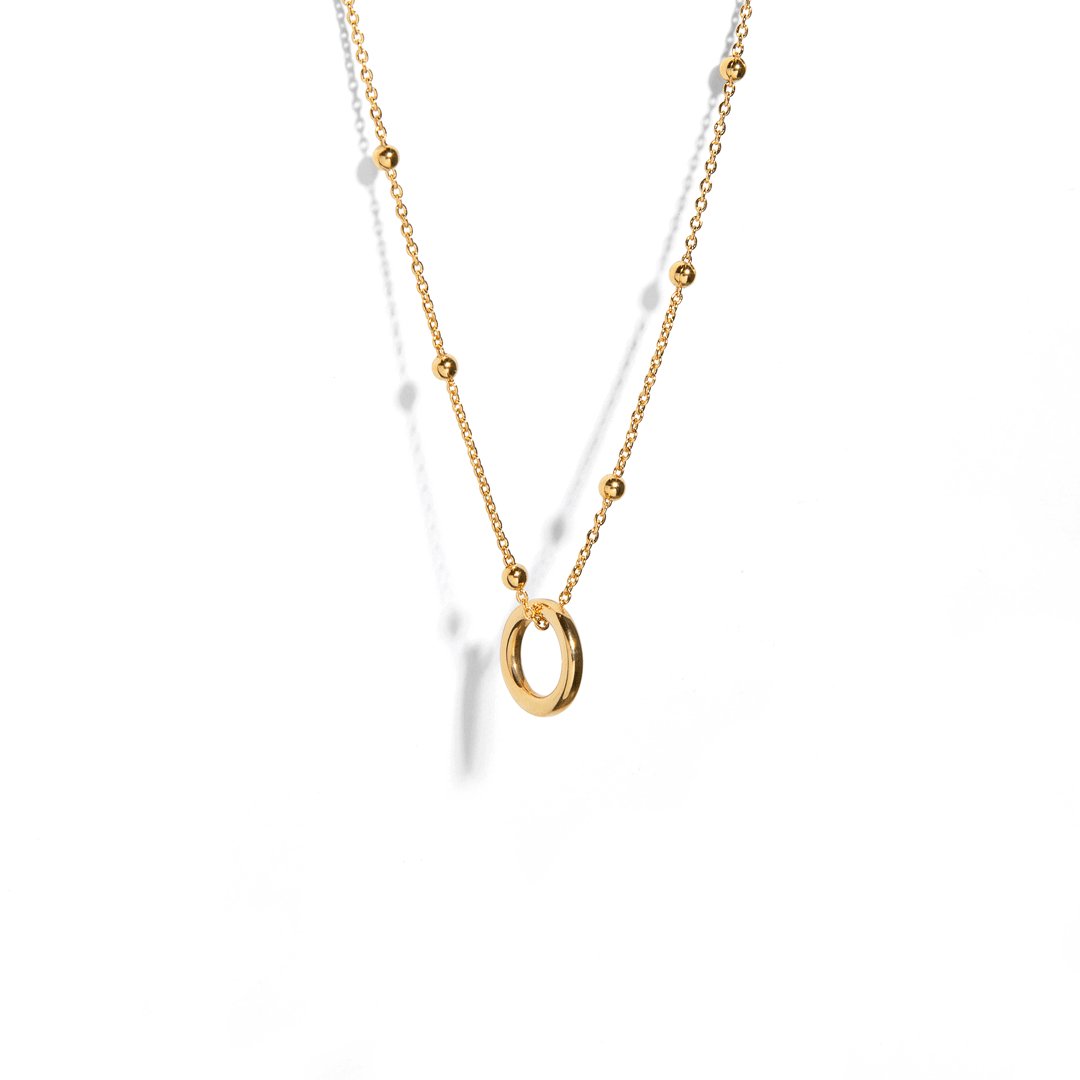 MINI BULLES GOLDEN NECKLACE - COLLARES - Malandra Jewelry - TC1363