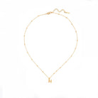 MINI BULLES LETTER NECKLACE - COLLARES - Malandra Jewelry - TC1012.A