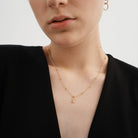 MINI BULLES LETTER NECKLACE - COLLARES - Malandra Jewelry - TC1012.A