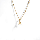 MINI BULLES LETTER NECKLACE - COLLARES - Malandra Jewelry - TC1012.A