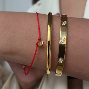 MINI HEART RED BRACELET - PULSERAS - Malandra Jewelry - TP1441