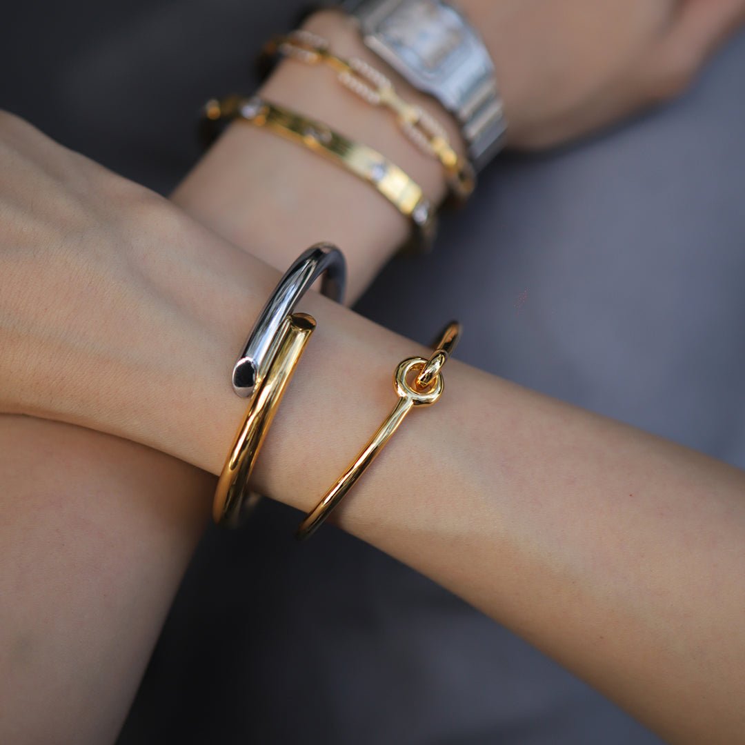 MIX & MATCH BOLD CUFF - BRAZALETES - Malandra Jewelry - EVFP5