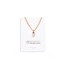 PINK QUARTZ AURA NECKLACE - COLLARES - Malandra Jewelry - TC1180