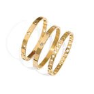 ROUND SPARK GOLDEN BRACELET - BRAZALETES - Malandra Jewelry - EP6041