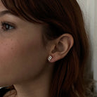 ROYAL SPARK STUDS - ARETES - Malandra Jewelry - AA1278