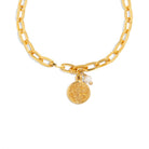 SAN BENITO MEDAL BRACELET - PULSERAS - Malandra Jewelry - TP1556