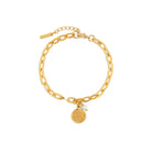 SAN BENITO MEDAL BRACELET - PULSERAS - Malandra Jewelry - TP1556