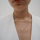 SINGLE PEARL NECKLACE - COLLARES - Malandra Jewelry - VCC136