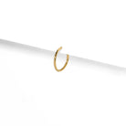 SINGLE PLAIN BOLD PIERCING - ARETES - Malandra Jewelry - TA763