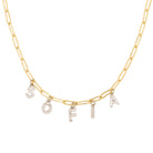 SPARK NAME CLIP NECKLACE - COLLARES PERSONALIZADOS - Malandra Jewelry - TC323.1